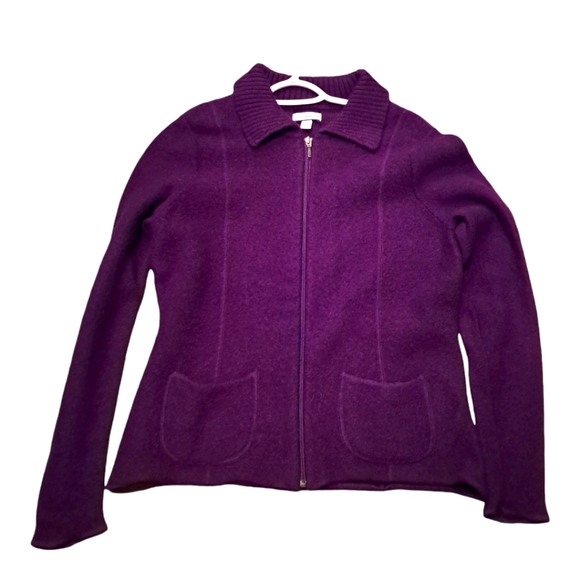 Croft & Barrow Wool Cardigan Sweater - Picture 1 of 6